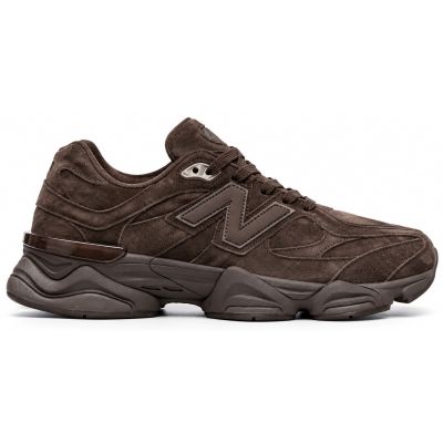 New Balance 9060 Chocolate Brown с мехом