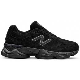 New Balance 9060 Core Black с мехом New Balance 9060 Core Black с мехом