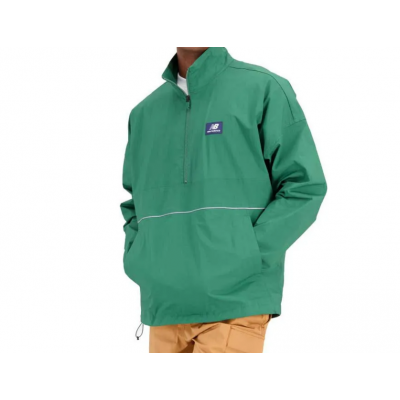 Ветровка New Balance Athletics Sports Club Woven Anorak зеленая Ветровка New Balance Athletics Sports Club Woven Anorak зеленая
