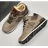 Кроссовки New Balance 574 Mid Grey Haki Black с мехом