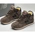 Кроссовки New Balance 574 Suede Umber Black с мехом