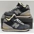 New Balance 574 Mid Suede Grey Graphite Black зимние