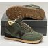 Кроссовки New Balance 574 Mid Suede Green Brown зимние