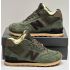 Кроссовки New Balance 574 Mid Suede Green Brown зимние