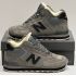 New Balance 574 Mid Grey Deep Blue зимние