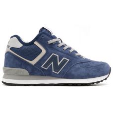 New Balance 574 Mid Navy White зимние