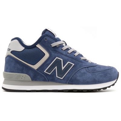 New Balance 574 Mid Navy White зимние