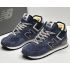 New Balance 574 Mid Navy White зимние