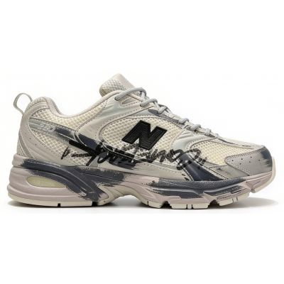 New Balance 530 Custom Retro Cream Grey New Balance 530 Custom Retro Cream Grey