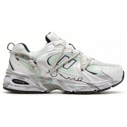 New Balance 530 Custom White Silver Navy