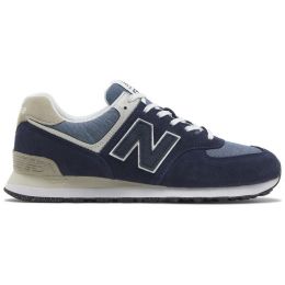 New Balance 574 Navy Denim Beige