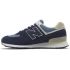 New Balance 574 Navy Denim Beige
