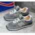 New Balance 574 Gray Black White