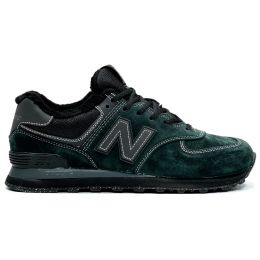 New Balance 574 Emerald с мехом New Balance 574 Emerald с мехом
