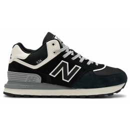 New Balance 574 Mid x Stone Island Termo Black White