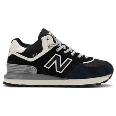 New Balance 574 Mid x Stone Island Termo Black White