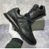 Кроссовки New Balance 574 Triple Black Leather