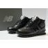 Кроссовки New Balance 574 Mid Triple Black Leather с мехом Кроссовки New Balance 574 Mid Triple Black Leather с мехом