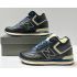 Кроссовки New Balance 574 Mid Blue Leather с мехом