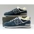 Кроссовки New Balance 574 Suede Navy Grey с мехом Кроссовки New Balance 574 Suede Navy Grey с мехом