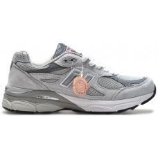 New Balance 990 V3 Made In USA Light Grey