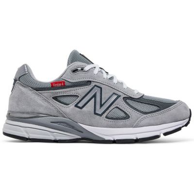 New Balance 990 V4 Made In USA Red Label Grey
