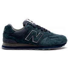 Кроссовки New Balance 574 Suede Green Moss