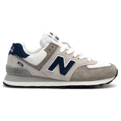 Кроссовки New Balance 574 Grey White Navy
