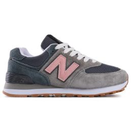 Кроссовки New Balance 574 Grey Purple Pink