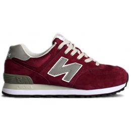 Кроссовки New Balance 574 Bordeaux Grey