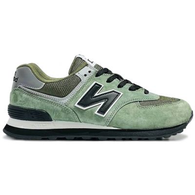 Кроссовки New Balance 574 Green Olive Black