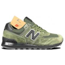 Кроссовки New Balance 574 Dark Green Black