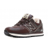 New Balance 574 Dark Brown White с мехом