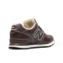 New Balance 574 Dark Brown White с мехом