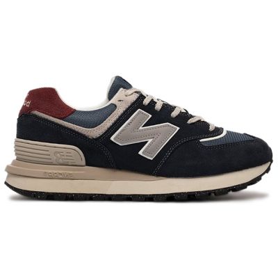 New Balance 574 Legacy Navy Blue Grey Red