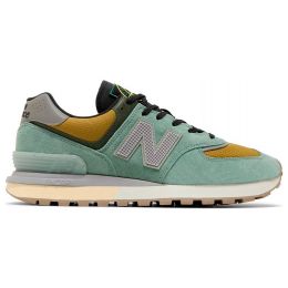 New Balance Stone Island x 574 Legacy Grey Green