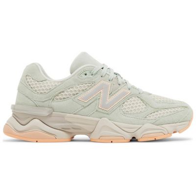 Кроссовки New Balance 9060 x The Whitaker Group Missing Pieces Pack Silver Moss Green