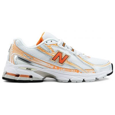 New Balance 740 White Orange