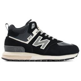 New Balance 574 Mid x Stone Island Black