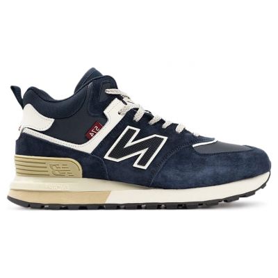 New Balance 574 Mid x Stone Island Dark Blue