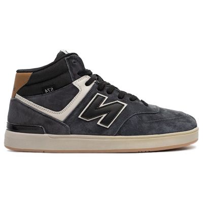 Кроссовки New Balance CT574 High Grey Black утепленные