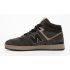 New Balance CT574 High Brown Black утепленные