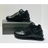 Кроссовки New Balance 574 Mid Triple Black Leather с мехом