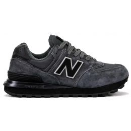 Кроссовки New Balance 574 Stone Island Dark Grey