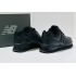 New Balance 574 Leather Black с мехом