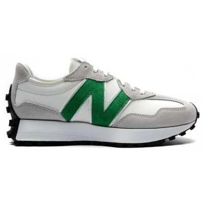 New Balance 327 Rain Cloud Varsity Green