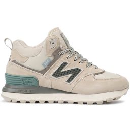 Кроссовки New Balance 574 Mid x Stone Island Beige White Grey