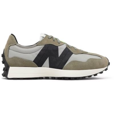 New Balance 327 Aluminum Covert Green