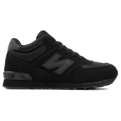 New Balance 574 Mid Triple Black