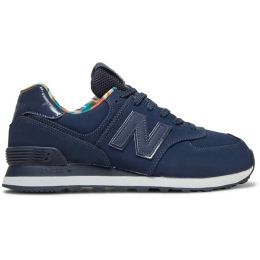 New Balance 574 Dark Blue Camo